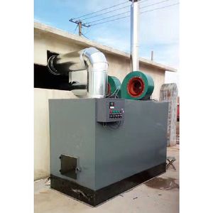 Water heating high-efficiency coal-fired hot blast stove