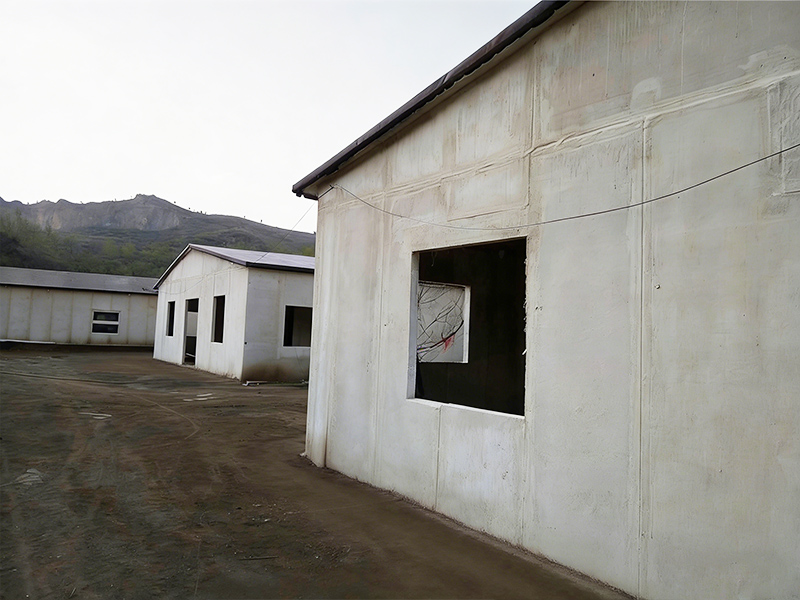 观音沟鸡舍建设